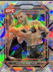 Justin Gaethje 2023 Panini Prizm UFC Base #110 Ice