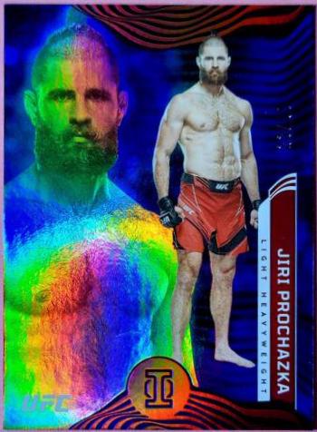 Jiri Prochazka 2022 Panini Chronicles UFC Base Illusions #263 Blue