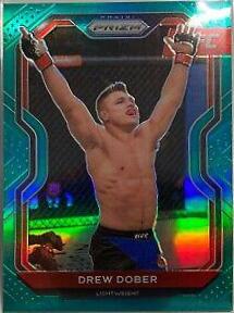 Drew Dober 2021 Panini Prizm UFC Base #22 Teal