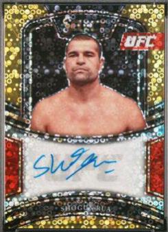 Mauricio Rua 2021 Panini Select UFC Octagonside #207 Gold Disco