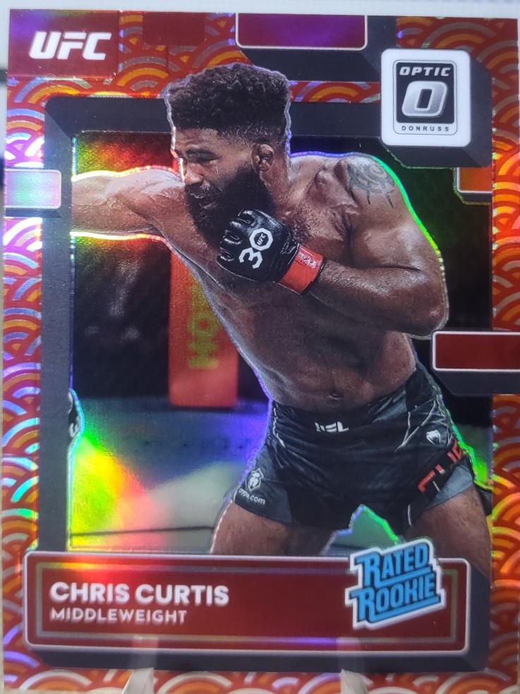 Chris Curtis 2023 Panini Donruss Optic UFC Base #122 Photon
