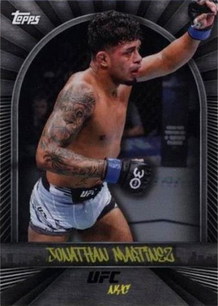 Jonathan Martinez 2024 Topps UFC NYC Base #7 Orange
