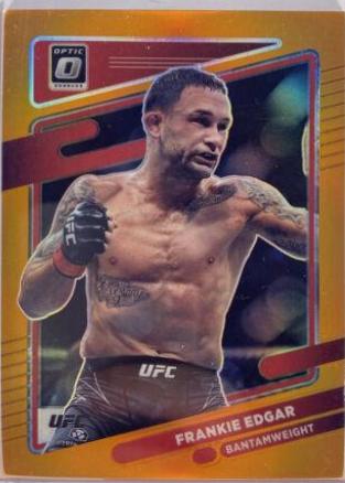 Frankie Edgar 2022 Panini Donruss Optic UFC Base #19 Orange