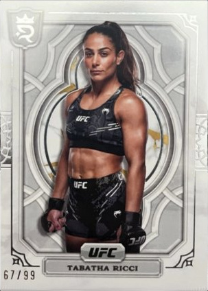 Tabatha Ricci 2024 Topps Royalty UFC Base #67 Platinum