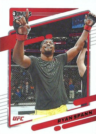 Ryan Spann 2022 Panini Donruss UFC Base #153 Blue