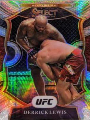 Derrick Lewis 2021 Panini Select UFC Octagonside #269 Lucky Envelopes