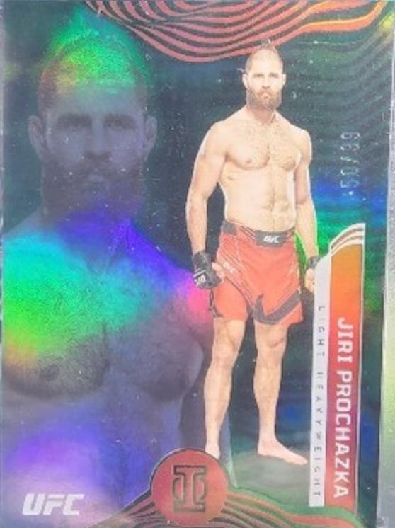 Jiri Prochazka 2022 Panini Chronicles UFC Base Illusions #263 Green