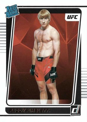 Paddy Pimblett 2022 Panini Donruss UFC Base #207 Pink Laser