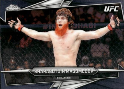 Shara Magomedov 2026 Topps Chrome UFC Base #21 X-fractor