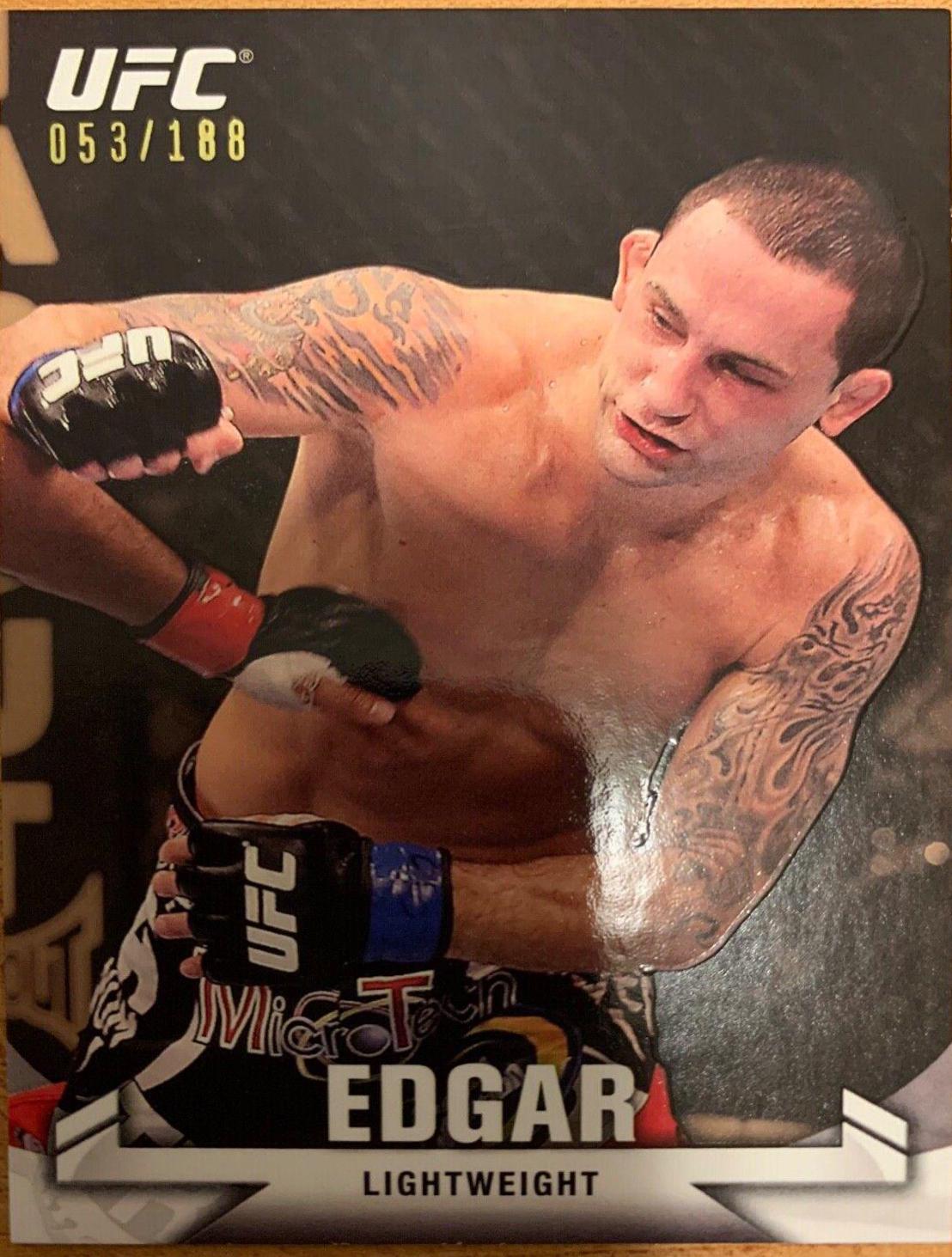 Frankie Edgar 2013 Topps UFC Knockout Base #98 Gold