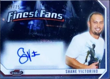 Shane Victorino 2013 Topps Finest UFC Finest Fans Autographs #FAN-SV