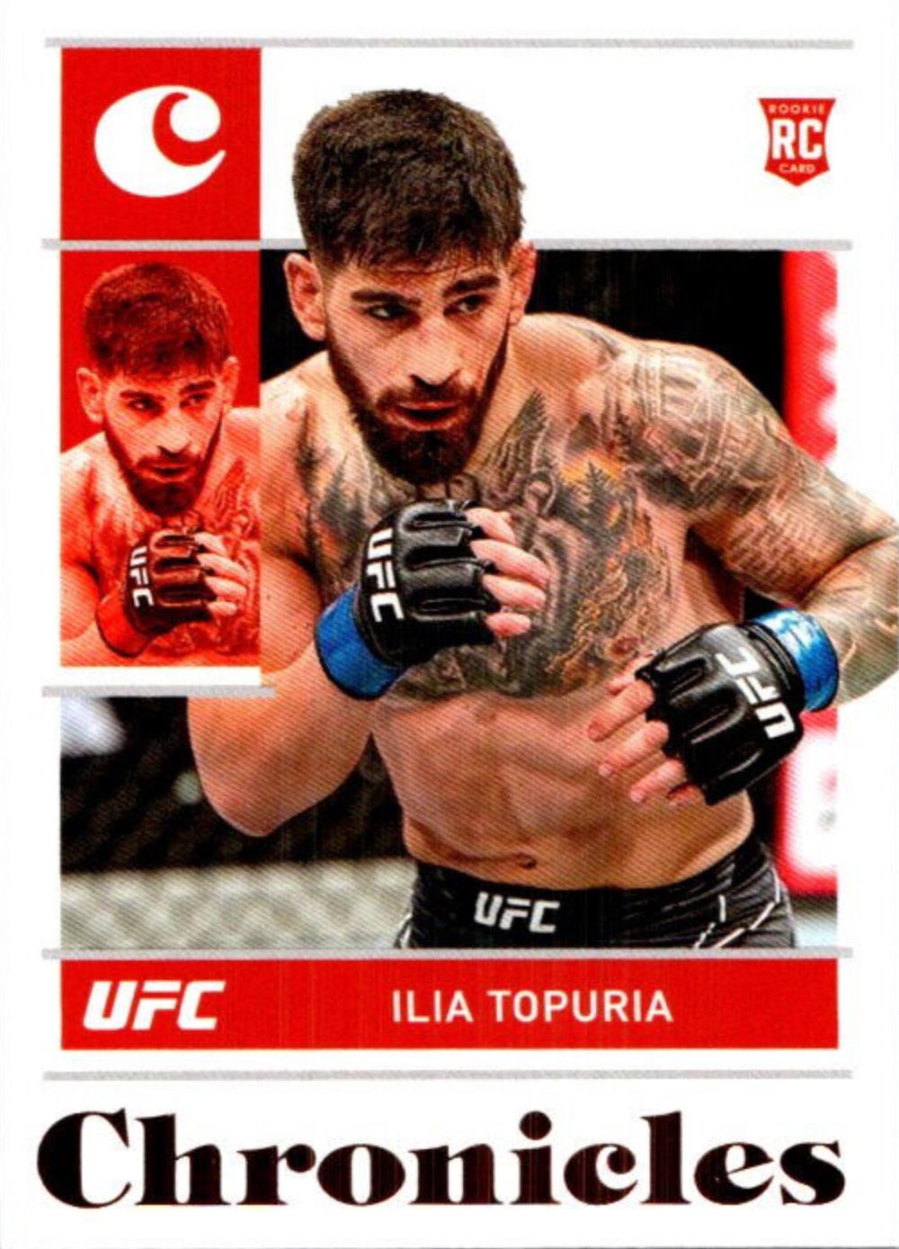 Ilia Topuria 2022 Panini Chronicles UFC Base Chronicles #82 Bronze
