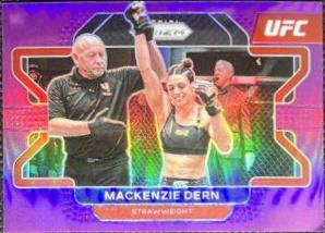 Mackenzie Dern 2022 Panini Prizm UFC Base #26 Purple