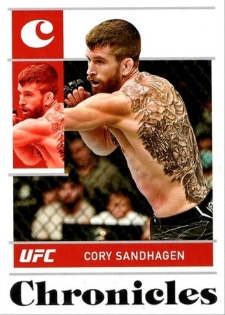 Cory Sandhagen 2022 Panini Chronicles UFC Base Chronicles #71 Green