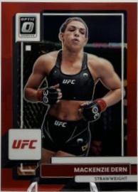 Mackenzie Dern 2023 Panini Donruss Optic UFC Base #58 Red