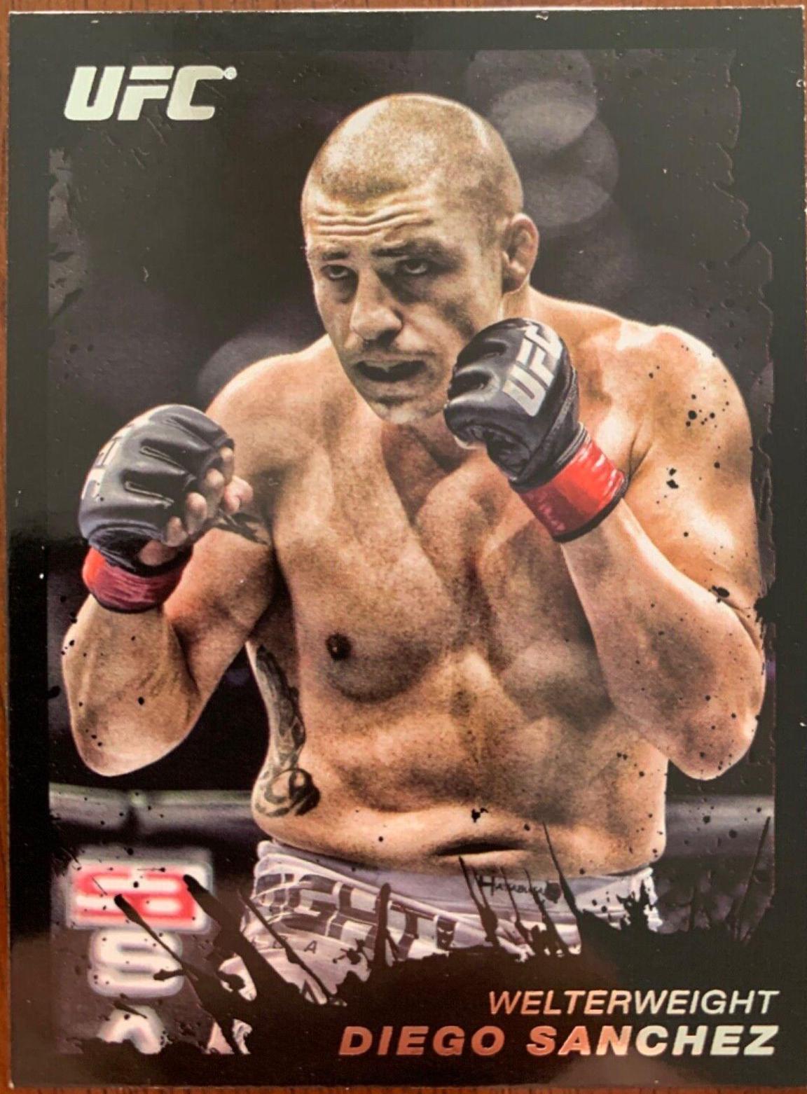 Diego Sanchez 2011 Topps UFC Moment of Truth Base #27 Onyx