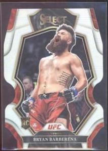 Bryan Barberena 2023 Panini Select UFC Octagonside #294 Silver Die Cut