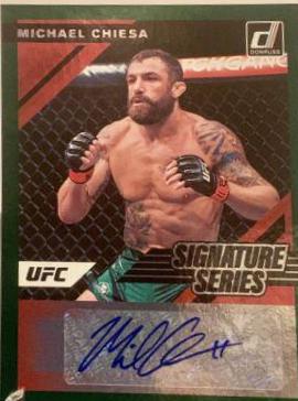 Michael Chiesa 2022 Panini Donruss UFC Signature Series #85 Red