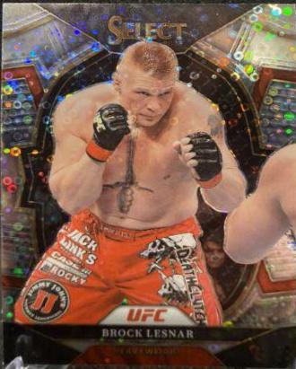 Brock Lesnar 2023 Panini Select UFC Concourse #50 Disco