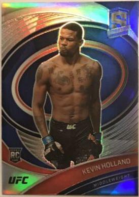 Kevin Holland 2021 Panini Chronicles UFC Base Spectra #283 Pink