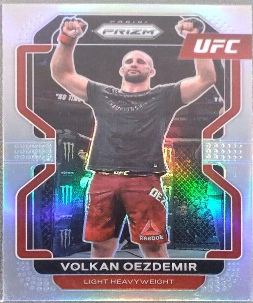 Volkan Oezdemir 2022 Panini Prizm UFC Base #184 Silver
