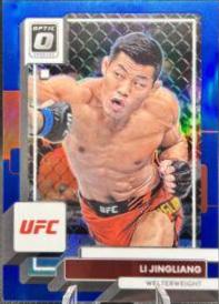 Li Jingliang 2023 Panini Donruss Optic UFC Base #46 Blue