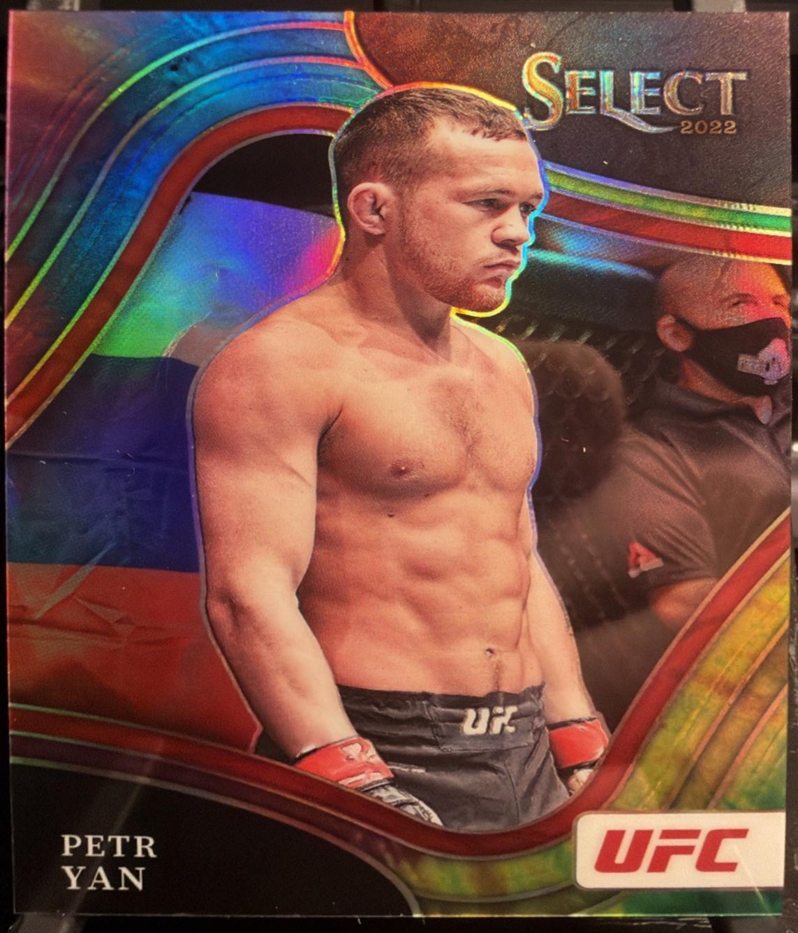 Petr Yan 2022 Panini Select UFC Octagonside #201 Tie Dye
