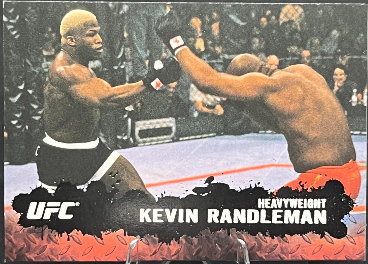 Kevin Randleman 2009 Topps UFC Round 2 Base #81 Silver