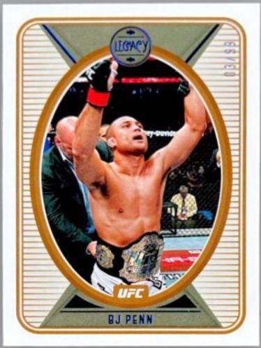 BJ Penn 2022 Panini Chronicles UFC Base Legacy #142 Blue