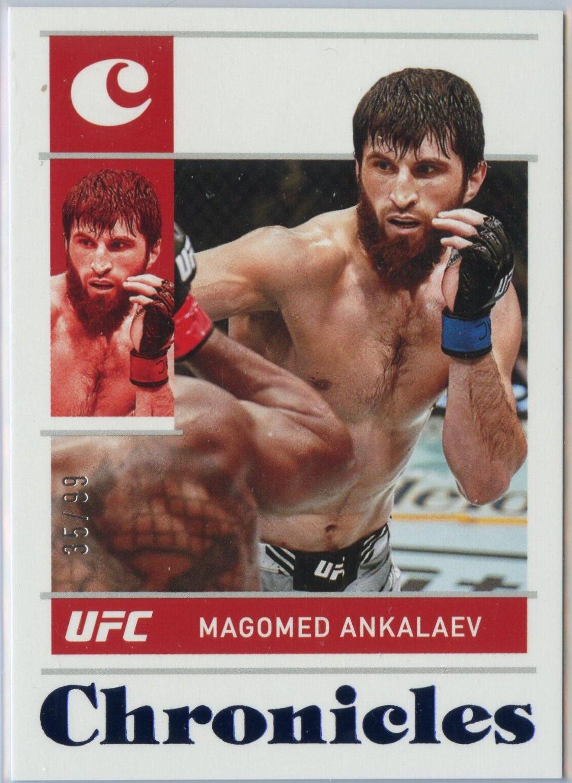 Magomed Ankalaev 2022 Panini Chronicles UFC Base Chronicles #48 Blue