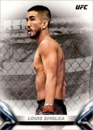 Louis Smolka 2018 Topps UFC Knockout Base #28 Red
