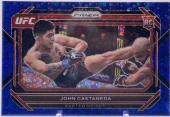 John Castaneda 2023 Panini Prizm Under Card UFC Base #64 Blue