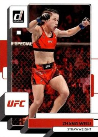 Zhang Weili 2023 Panini Donruss UFC Base #141 Black