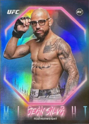 Jean Silva 2025 Topps Midnight UFC Base #18 Daybreak