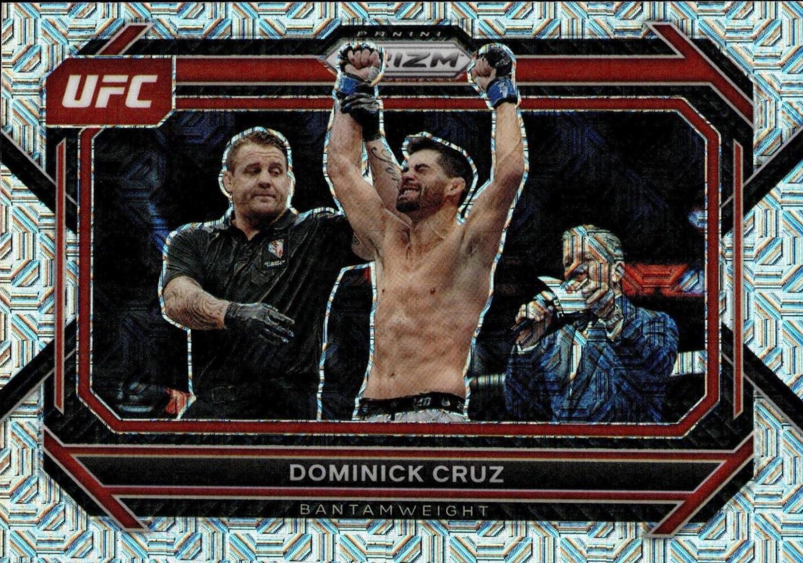 Dominick Cruz 2023 Panini Prizm UFC Base #90 Mojo