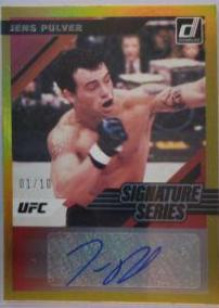 Jens Pulver 2022 Panini Donruss UFC Signature Series #72 Gold