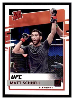 Matt Schnell 2021 Panini Chronicles UFC Base Donruss Rated Rookies #23 Pink