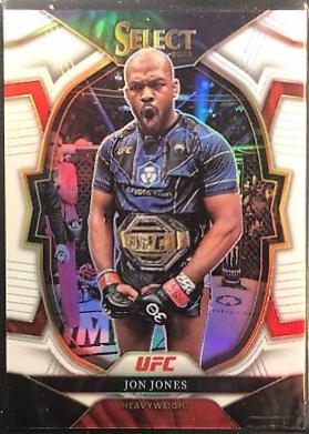 Jon Jones 2023 Panini Select UFC Concourse #96 White