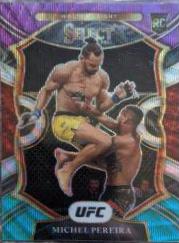 Michel Pereira 2021 Panini Select UFC Concourse #29 Tri Color