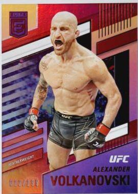 Alexander Volkanovski 2022 Panini Chronicles UFC Base Elite #243 Green