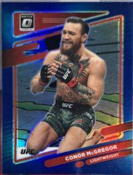 Conor McGregor 2022 Panini Donruss Optic UFC Base #75 Blue
