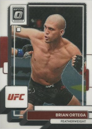Brian Ortega 2023 Panini Donruss Optic UFC Base #31 Purple