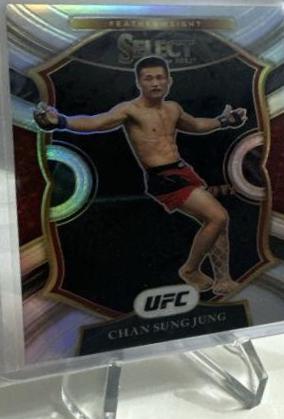 Chan Sung Jung 2021 Panini Select UFC Concourse #58 Silver