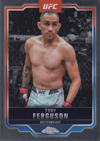 Tony Ferguson 2025 Topps Chrome UFC Base #171 Black RayWave