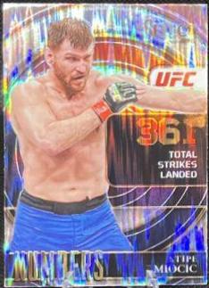 Stipe Miocic 2022 Panini Select UFC Select Numbers #5 Flash