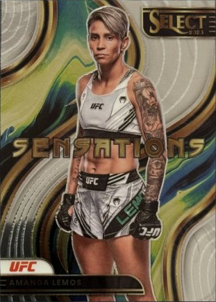 Amanda Lemos 2023 Panini Select UFC Sensations #16 Flash