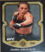 Joanna Jędrzejczyk 2017 Topps Museum Collection UFC Base #8 Gold