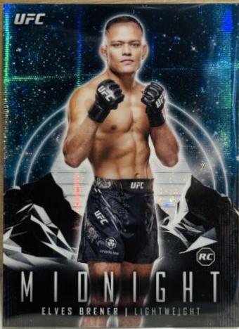 Elves Brener 2024 Topps Midnight UFC Base #92 Moonrise