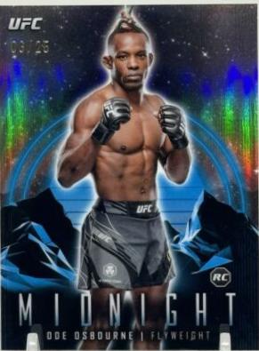 Ode Osbourne 2024 Topps Midnight UFC Base #19 Moonrise