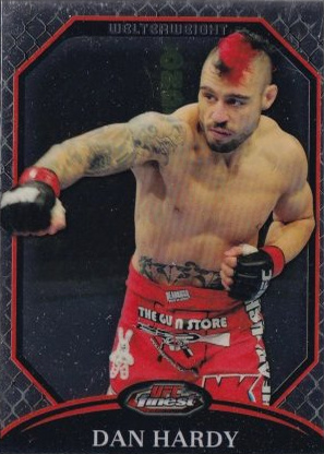 Dan Hardy 2011 Topps Finest UFC Base #57 Xfractor